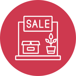 Garage sale icon