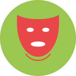 maska teatralna ikona