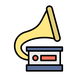 gramófono icono