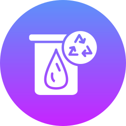 Water recycle icon