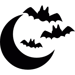 Halloween night icon