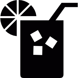 Cold cocktail icon