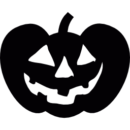 calabaza de halloween icono
