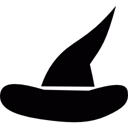 bruxa de chapéu Ícone