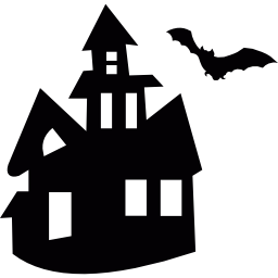 Haunted mansion icon