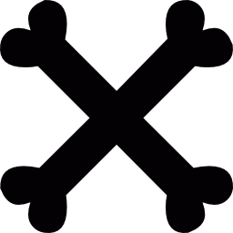 Crossed bones icon
