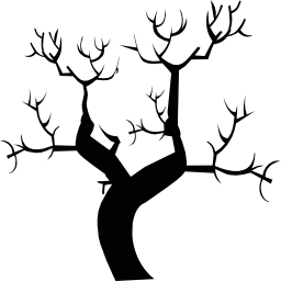 arbre sans feuilles Icône