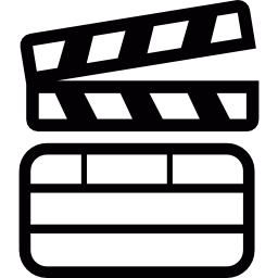 tablica kinowa do numeracji scen kinowych ikona