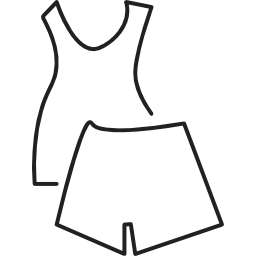 damska letnia piżama ikona