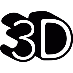 3d-symbool icoon