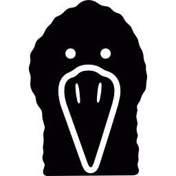 cabeza de pavo icono