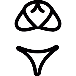 bikini icono