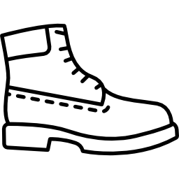 Śnieżny but ikona