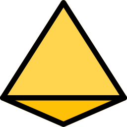 tetraedro icona