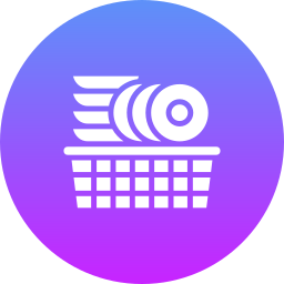 Clean dishes icon