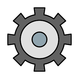 rueda de espigas icono
