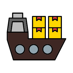 nave da carico icona