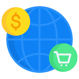 wereldwijde markt icoon