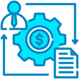 administración del dinero icono