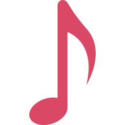 Music sign icon