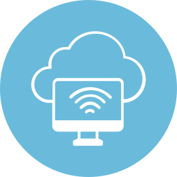 Cloud data icon