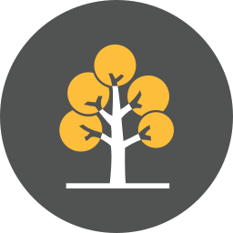 Кустарниковое дерево иконка