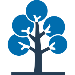 albero arbustivo icona