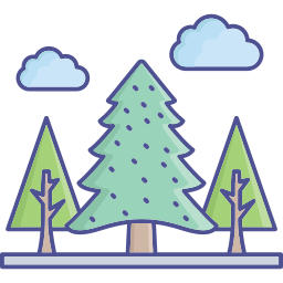 Pine trees icon