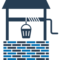 Water well icon