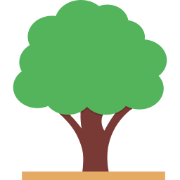 arbre arbustif Icône
