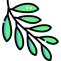 rama de olivo icono