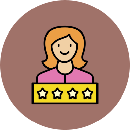 Customer satisfaction icon