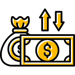 Cash flow icon