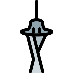 aguja espacial icono
