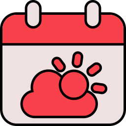 Cloudy day icon