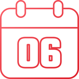 Calendar date icon