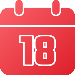 Calendar date icon