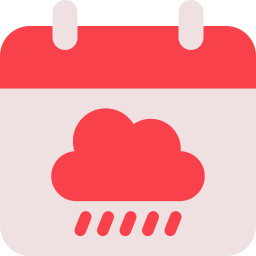 Rainy cloud icon