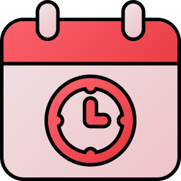 czas i kalendarz ikona