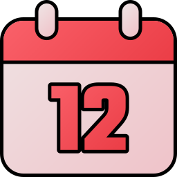 kalenderdatum icoon