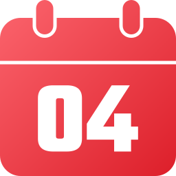 Calendar date icon