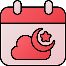 Cloudy night icon