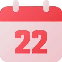 Calendar date icon