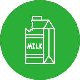 cartón de leche icono