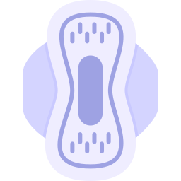 Sanitary napkin icon