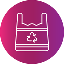 Recycled Plastic Bag icon