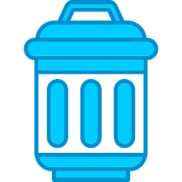 Trash bin icon