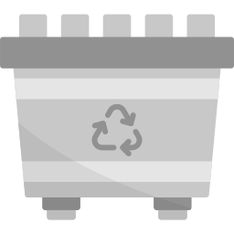 tacho de reciclaje icono