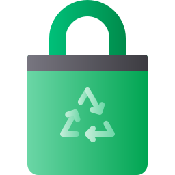 Eco bag icon