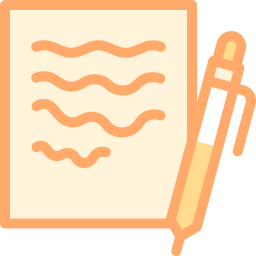 Writing changes icon